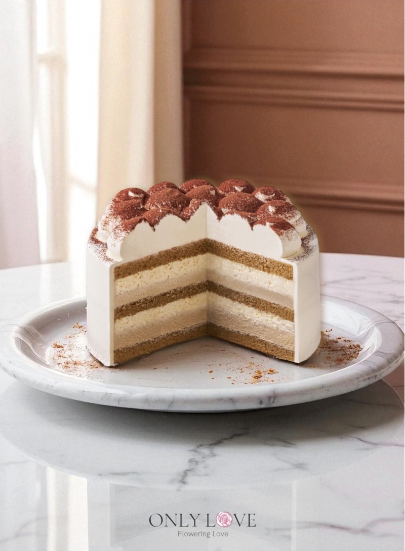 SRC27 6 Inches Decadent Tiramisu Cake
