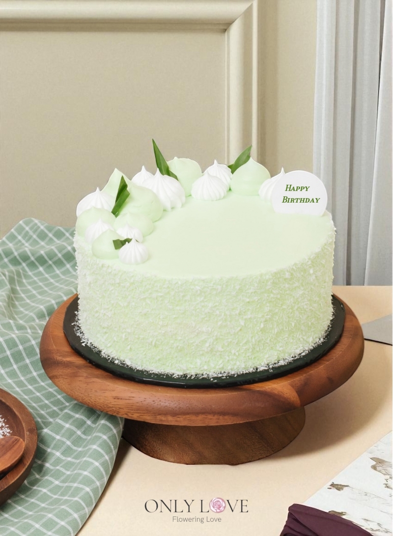 D07 Pandan Layer Cake 8"