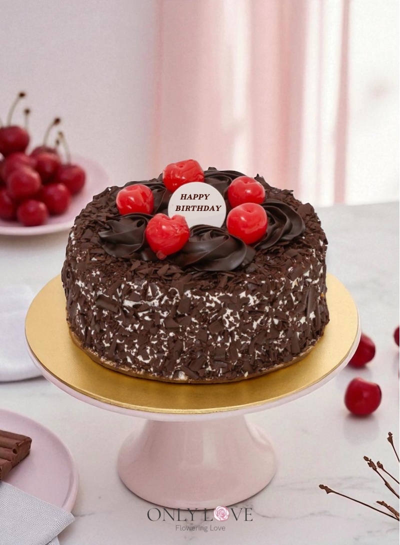 D02 Black Florest Cake 8"