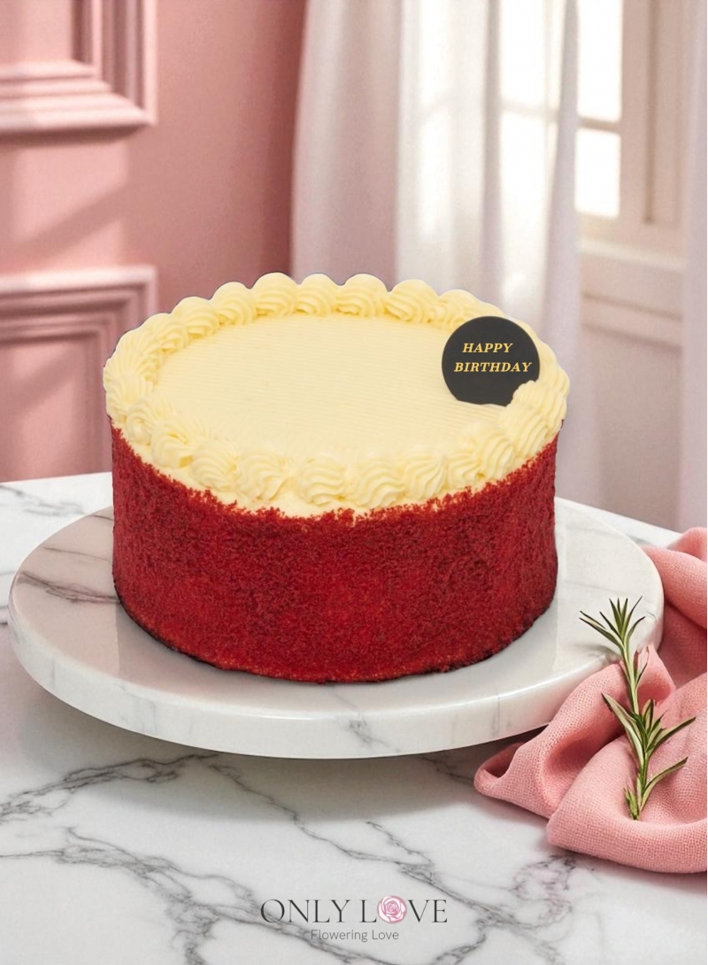 D13 Red Velvet Cake 8"