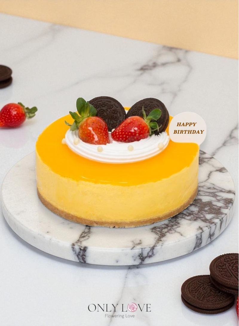 D20 Mango Cheese Cake 8"