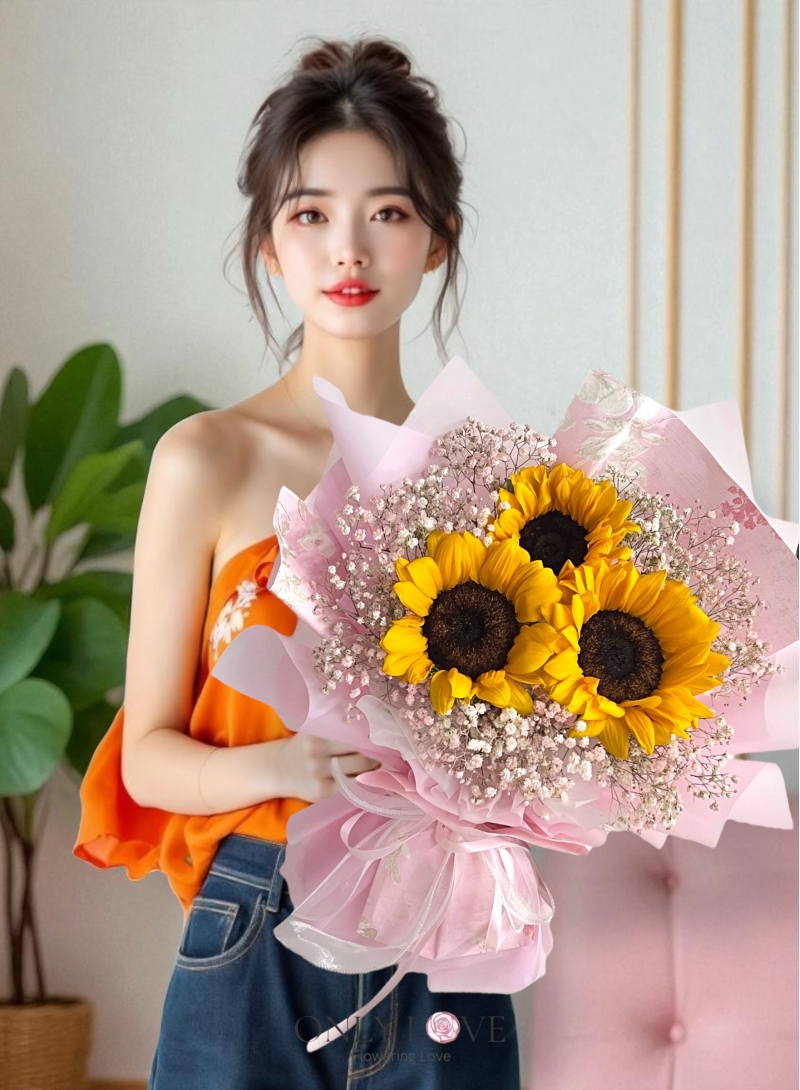 S16 Sunflower Bouquet