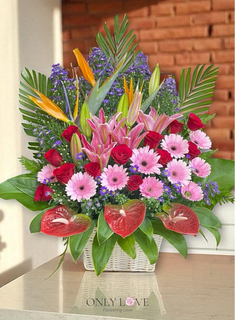 B35 Flower Basket