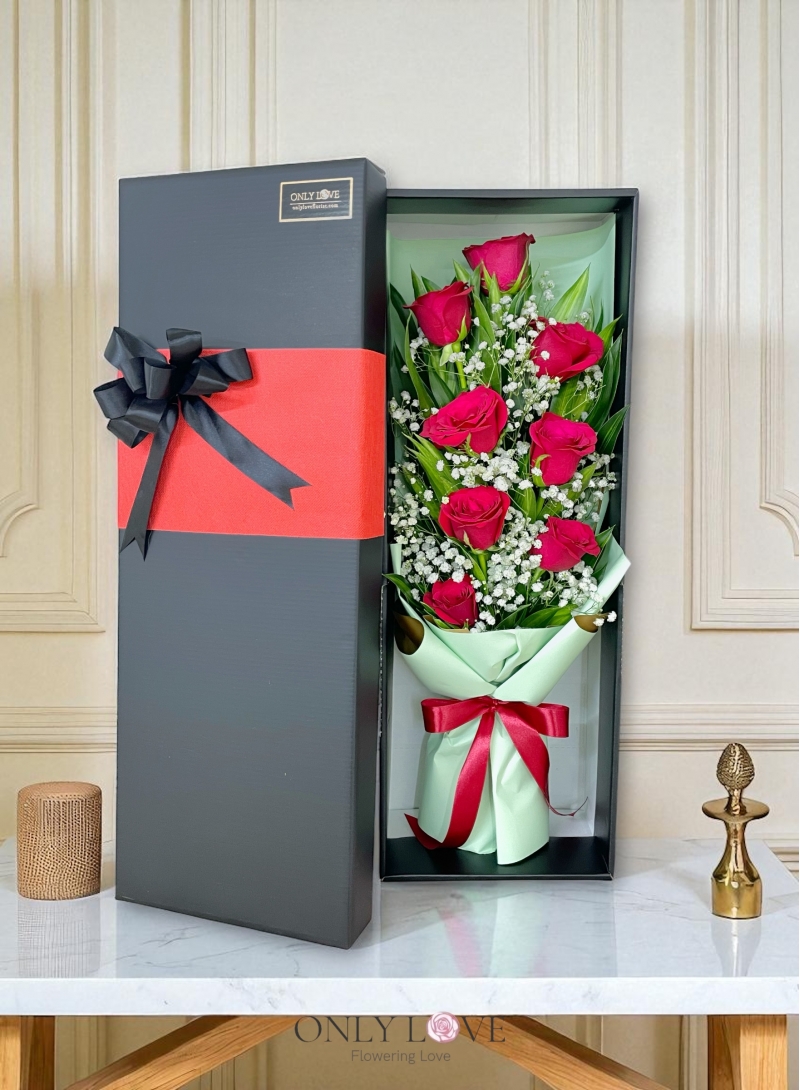 LB26 Rose Flower Gift Box