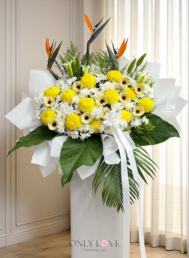 C25 Premium Condolence Stand