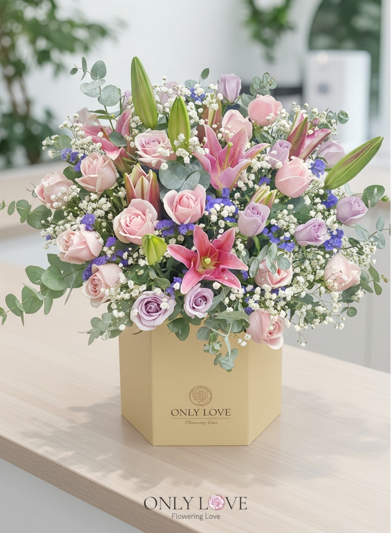 BB017 Flower Bloom Box