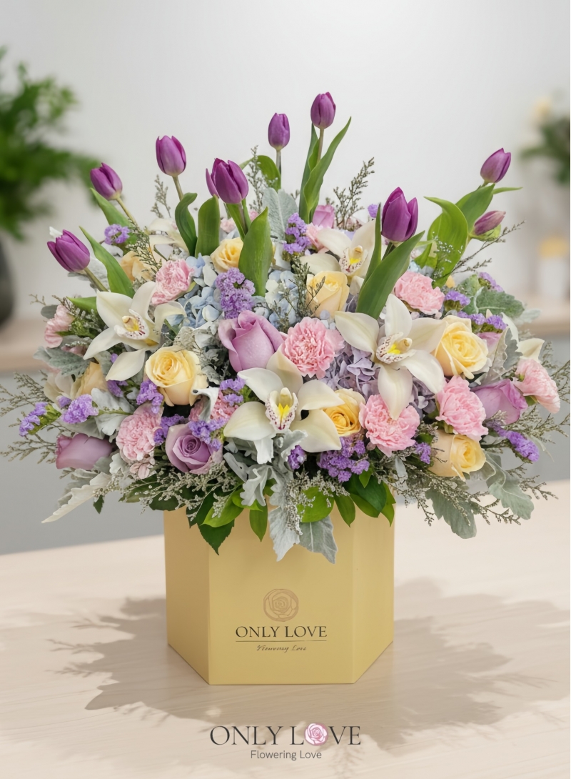 BB014 Flower Bloom Box
