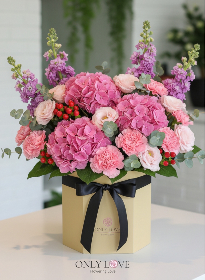 BB039 Luxury Flower Bloom Box