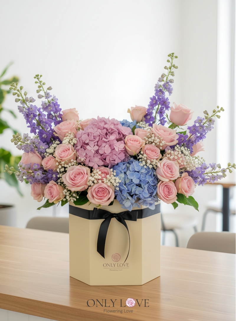 BB094 Luxury Flower Bloom Box