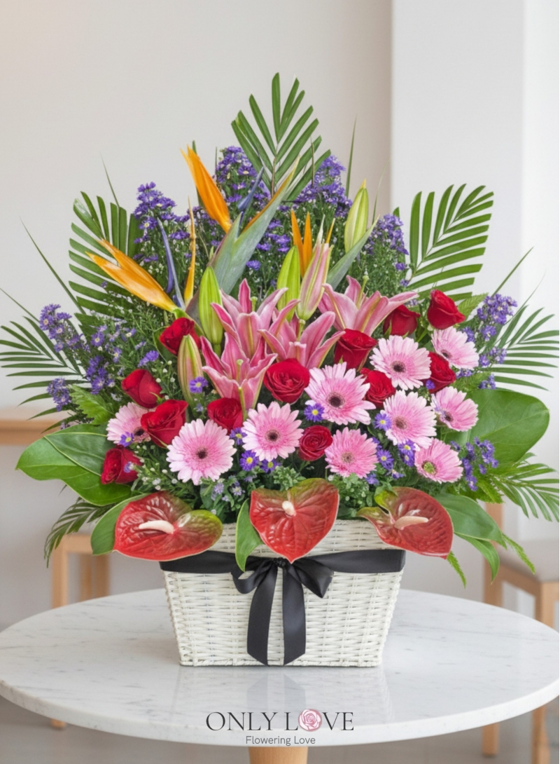 B35 Flower Basket