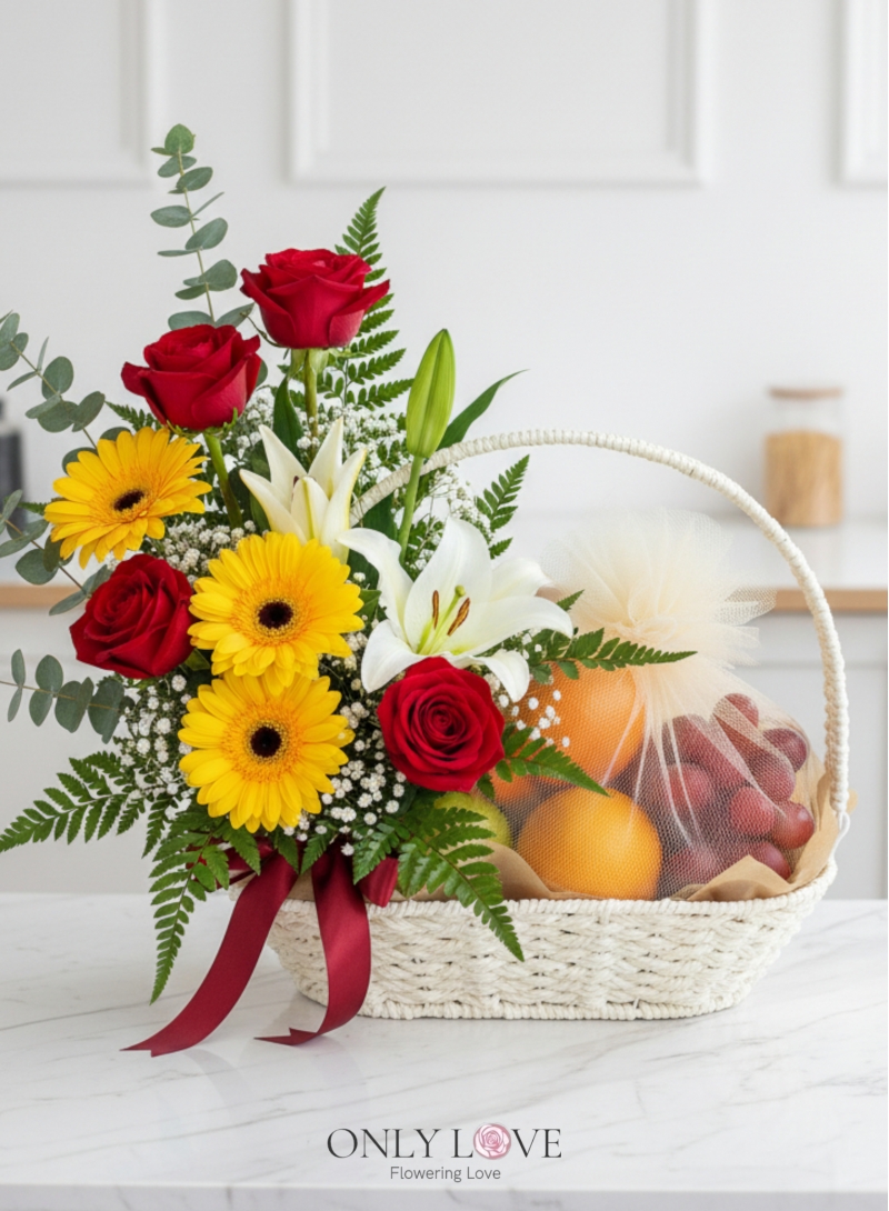 F12 Fruits & Flowers Basket