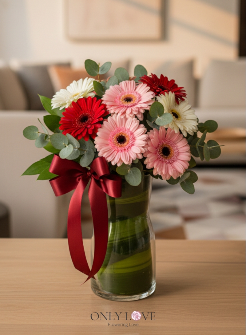 Gerbera in Vase