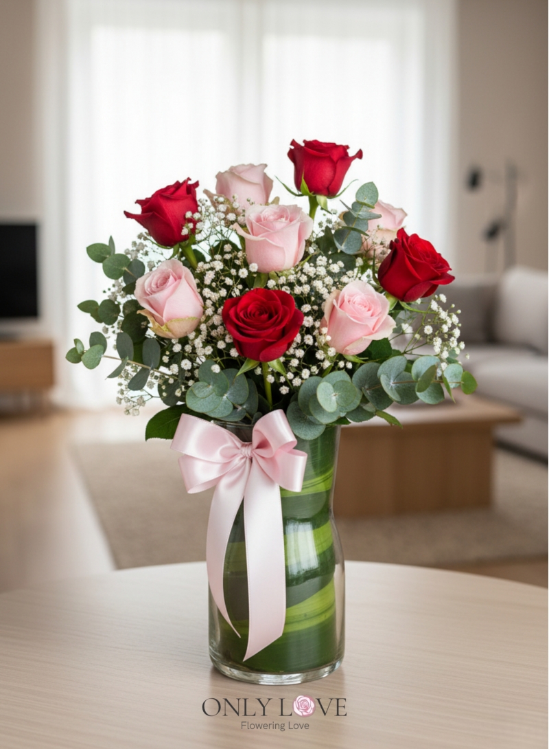 V19 Flowers in Vase