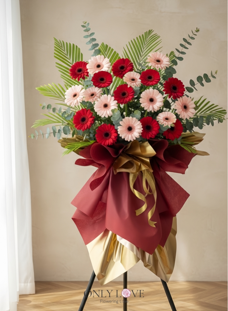FS16 Opening Flower Wooden Stand