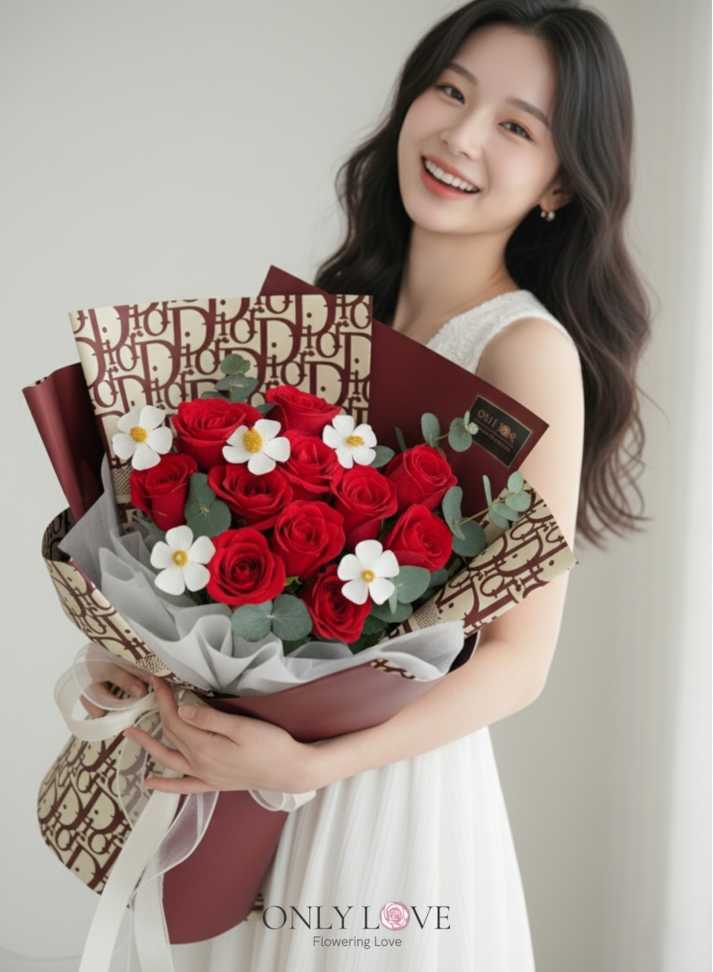 L99 Korean Style Rose Bouquet