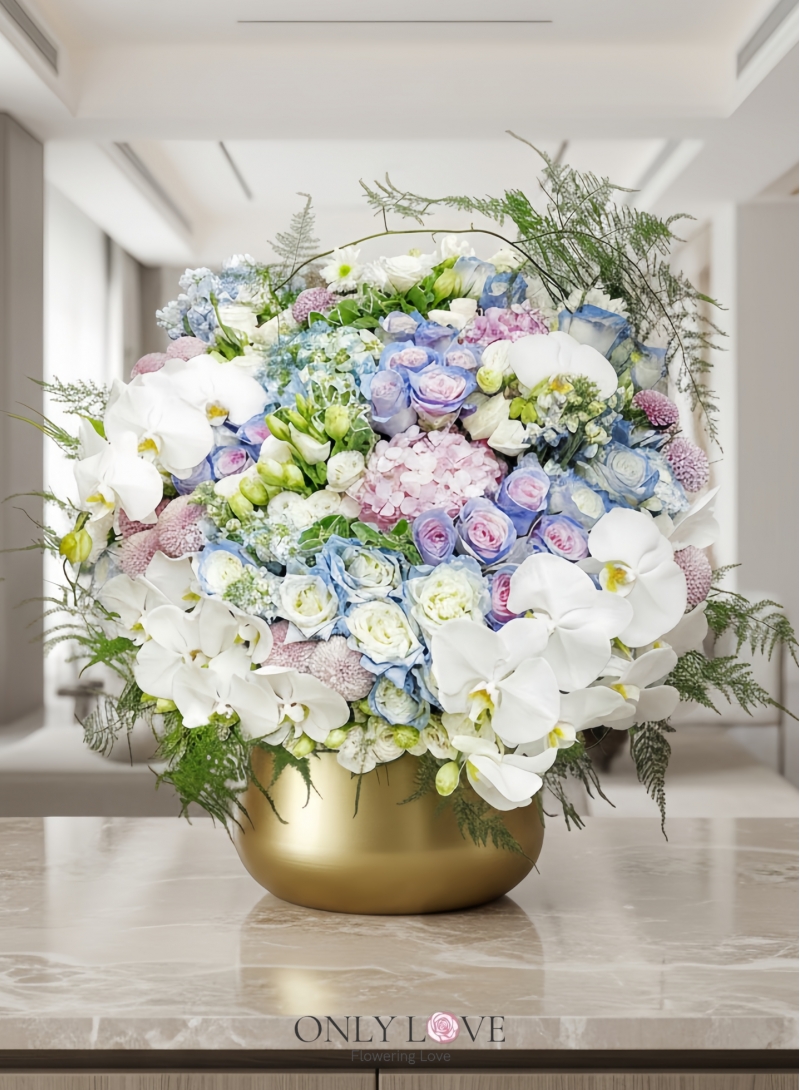 B43 Flower Basket