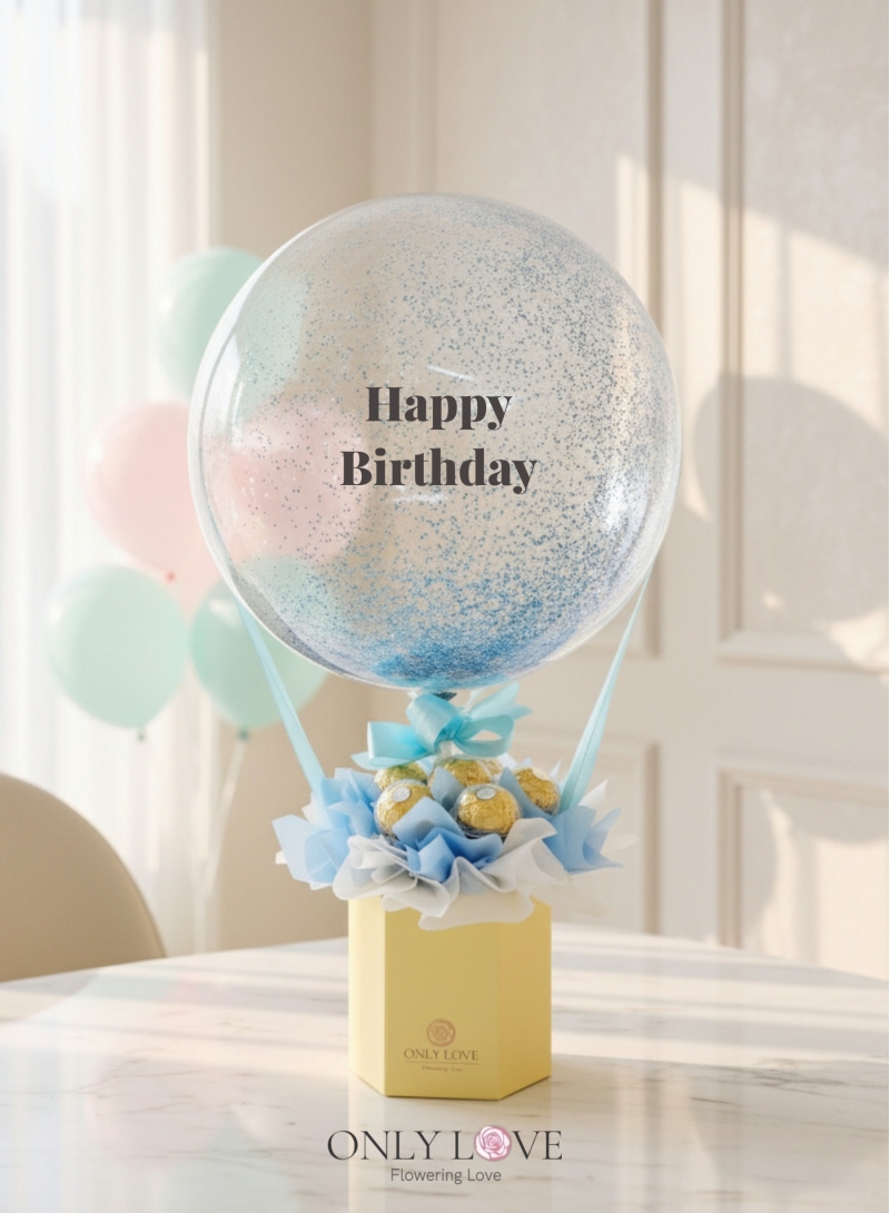HAB28 Hot Air Balloon Bloom Box
