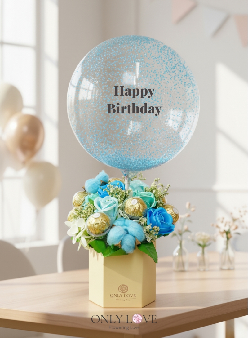 HAB15 Hot Air Balloon Bloom Box