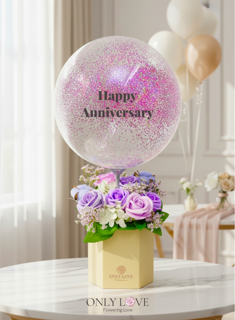 HAB21 Hot Air Balloon Bloom Box
