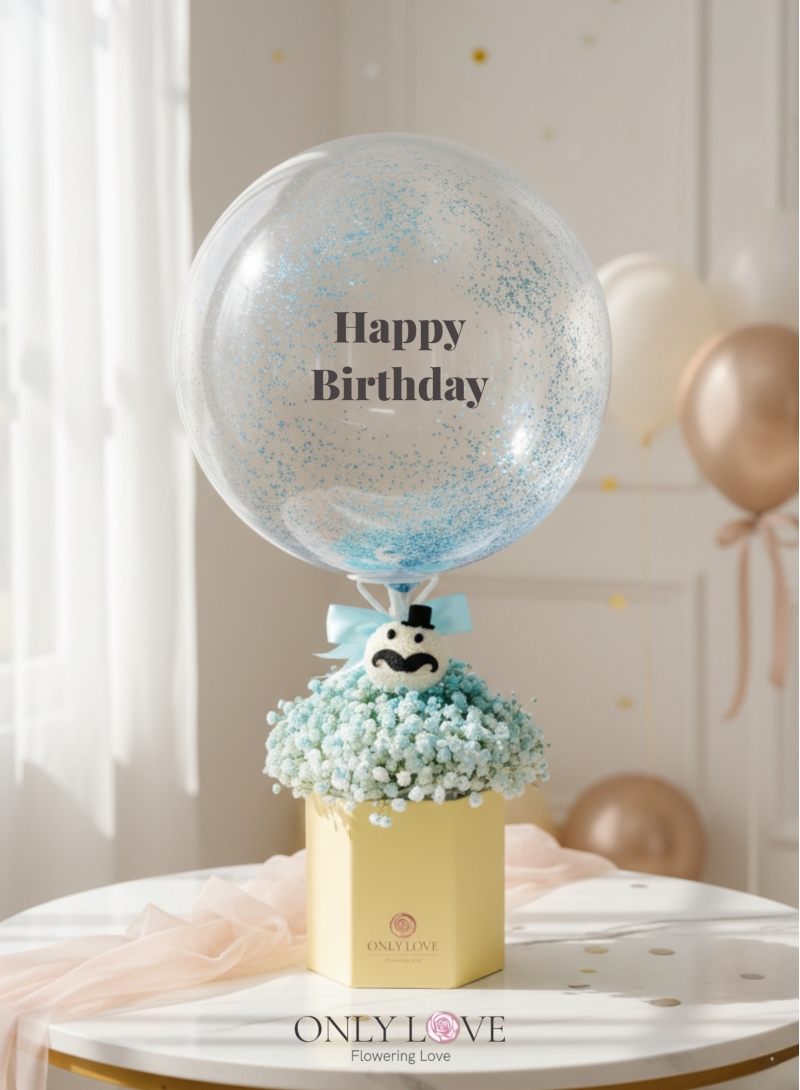 HAB29 Hot Air Balloon Bloom Box