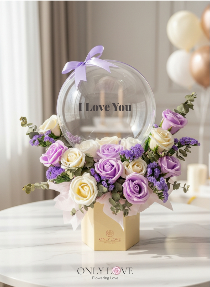 HAB17 Hot Air Balloon Bloom Box