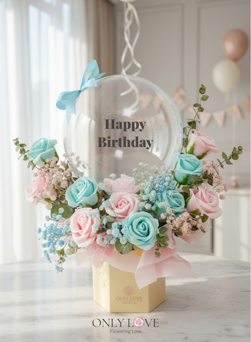 HAB18 Hot Air Balloon Bloom Box
