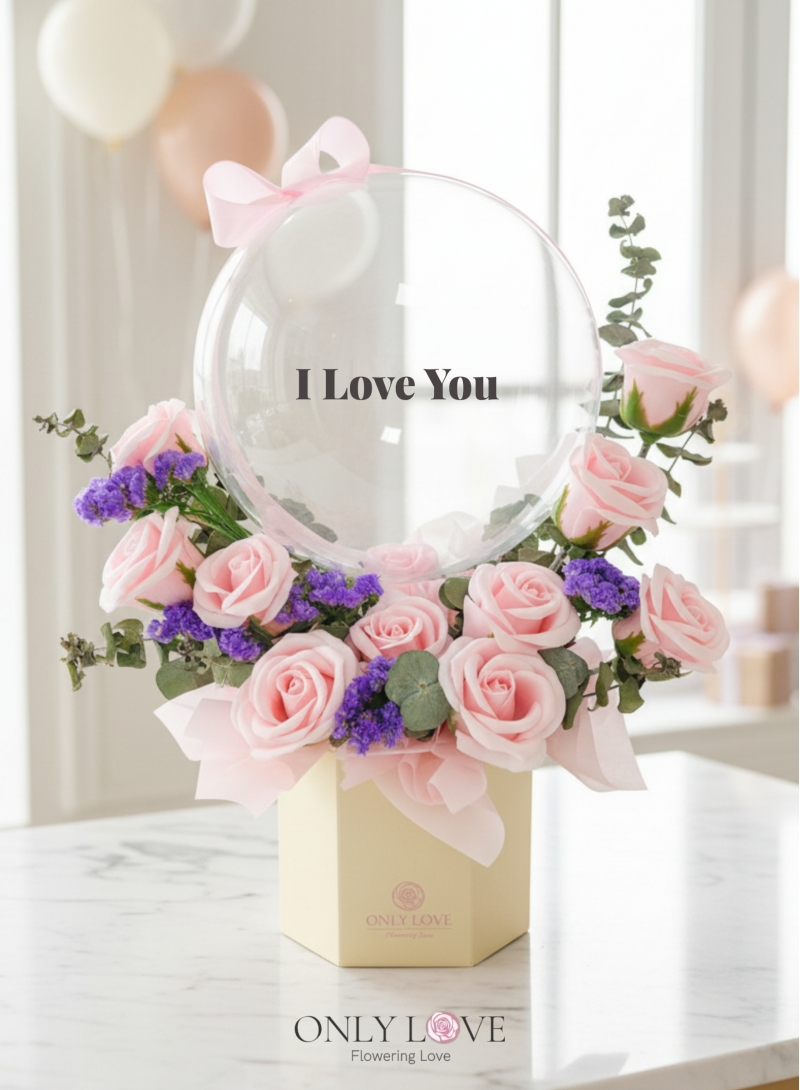 HAB26 Hot Air Balloon Bloom Box