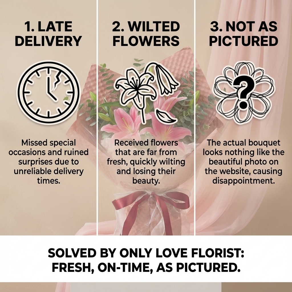 ONLY LOVE Florist bouquet