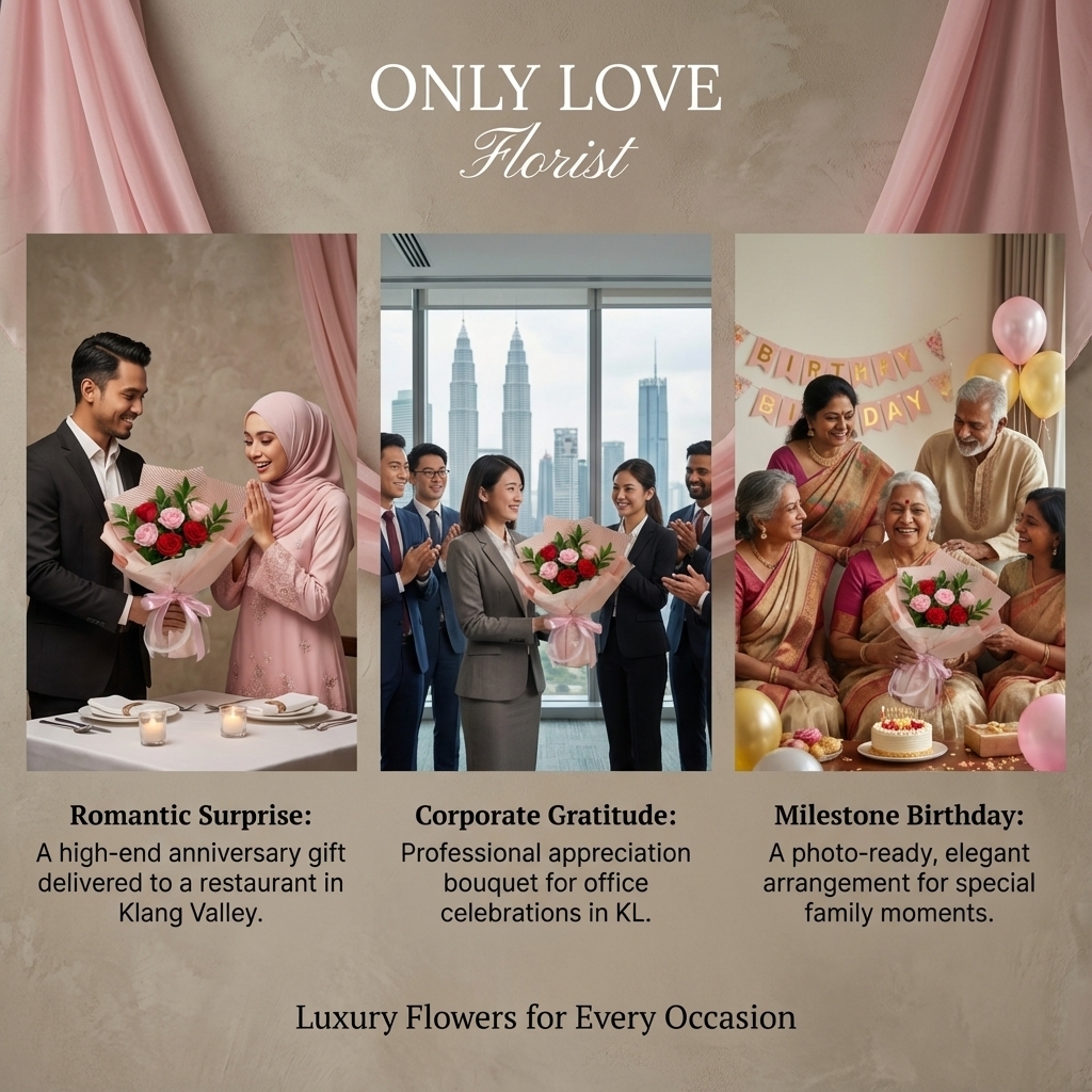 ONLY LOVE Florist bouquet