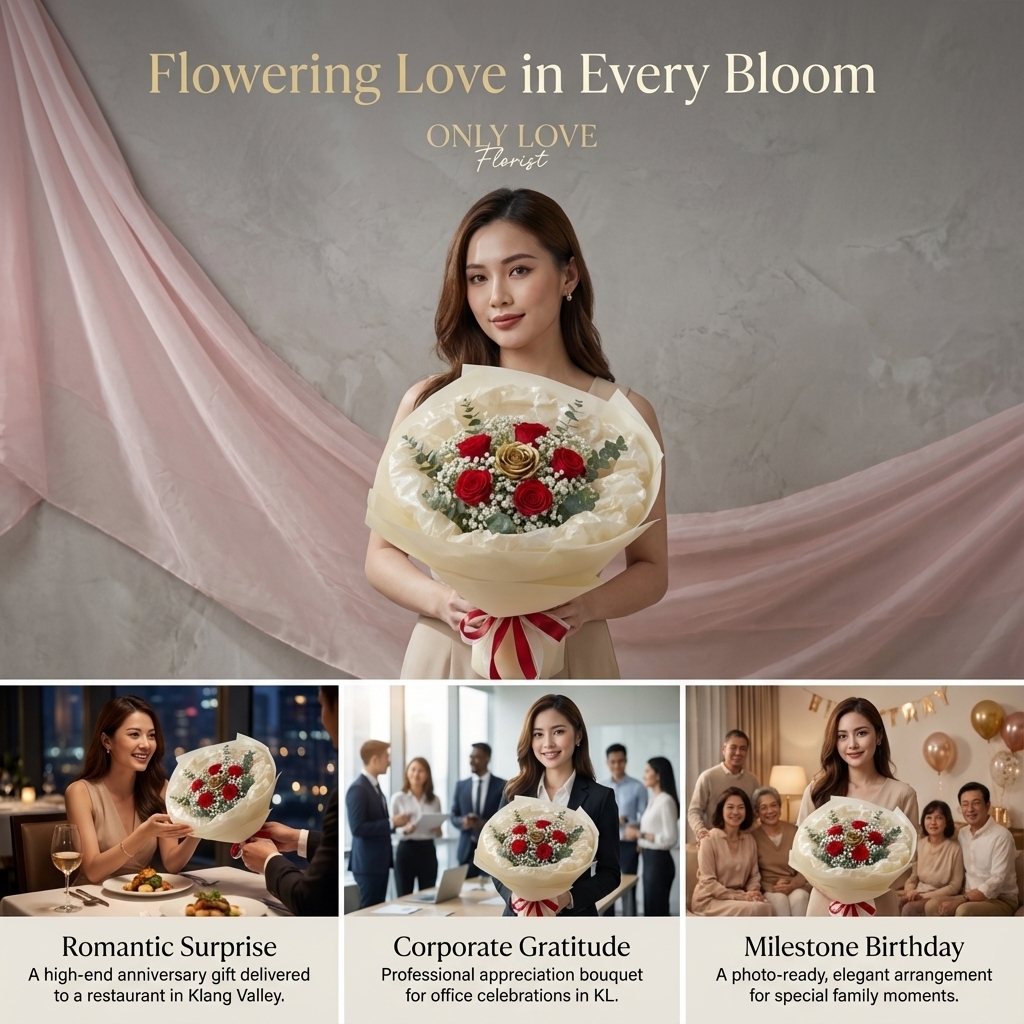 ONLY LOVE Florist bouquet