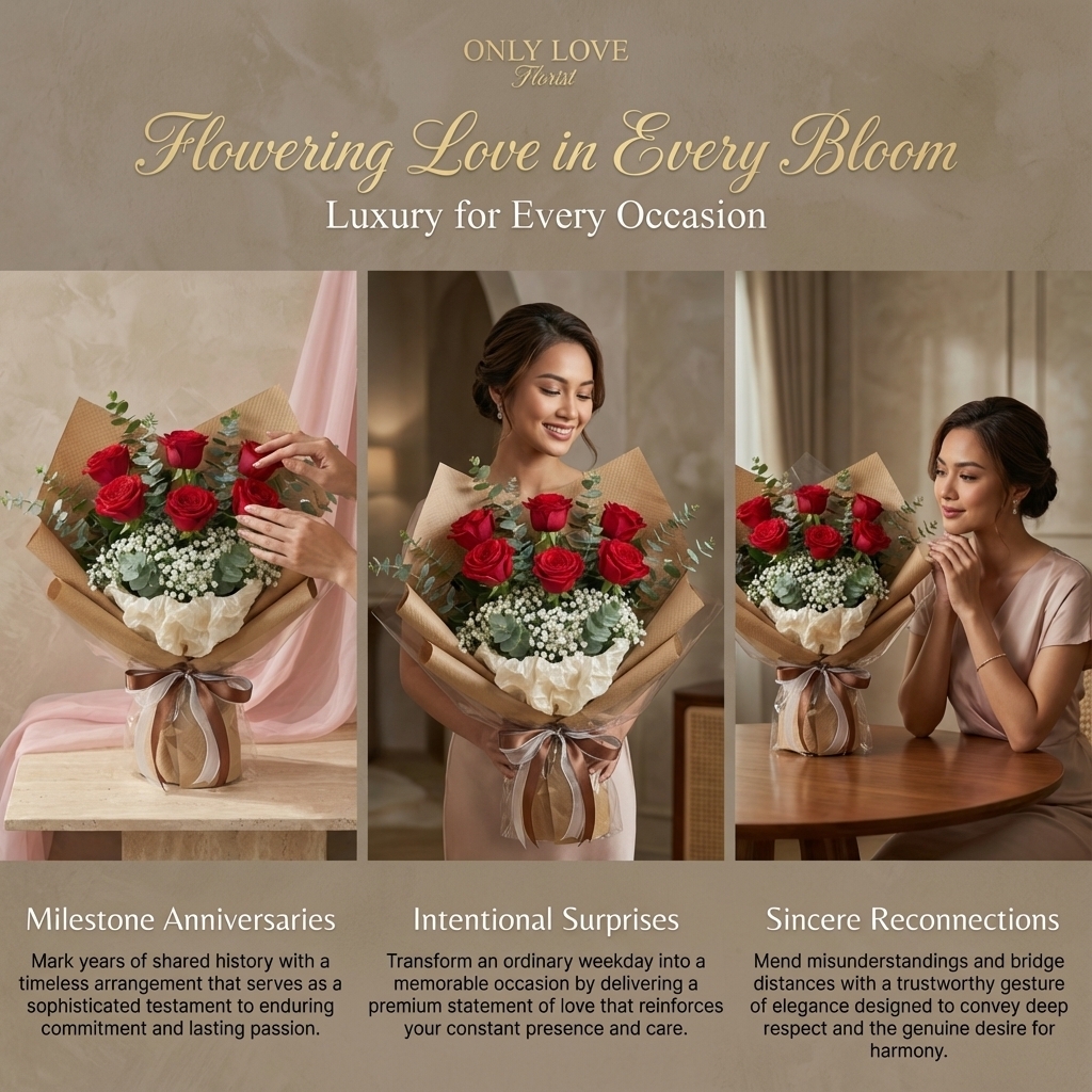 ONLY LOVE Florist bouquet