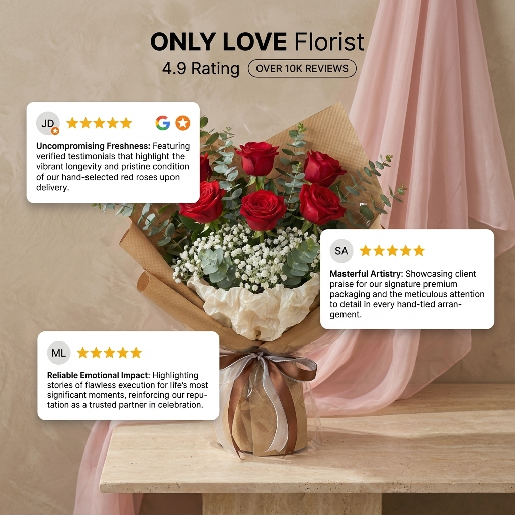 ONLY LOVE Florist bouquet