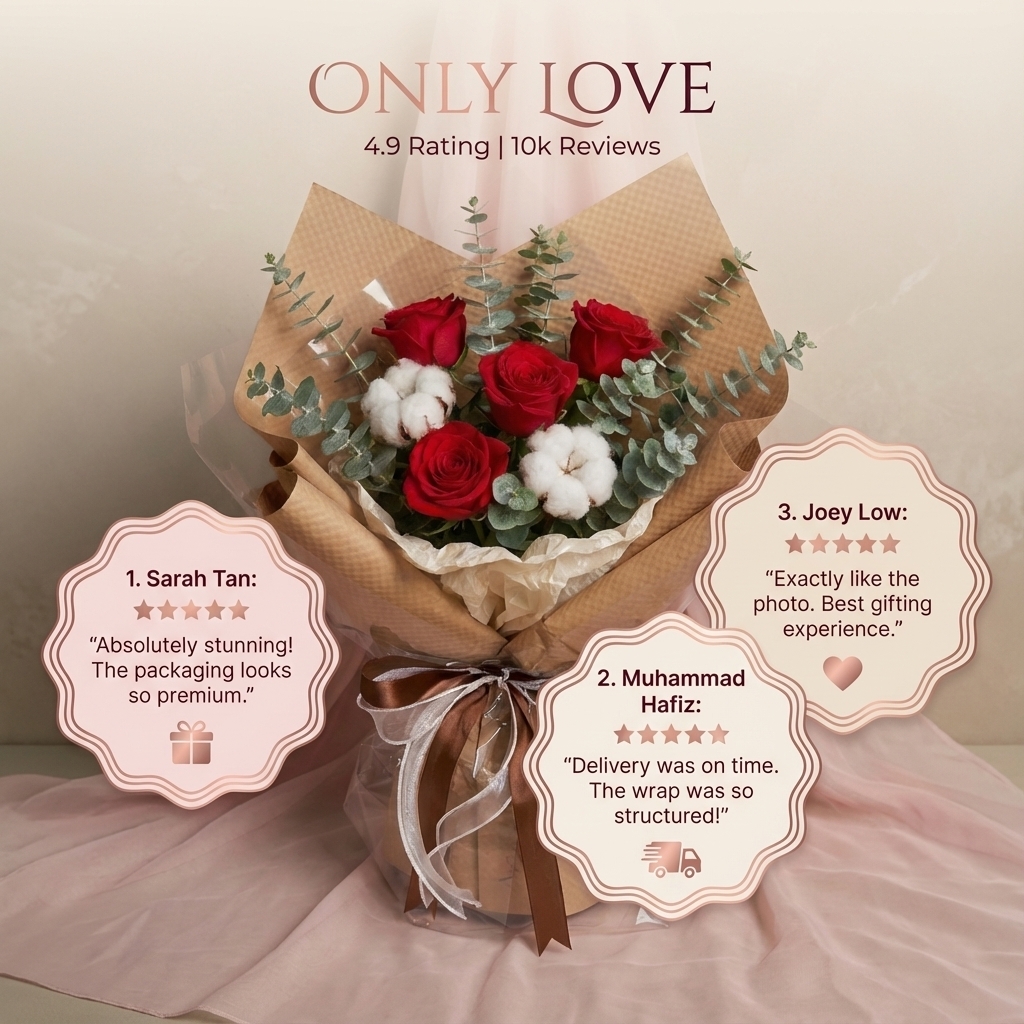 ONLY LOVE Florist bouquet