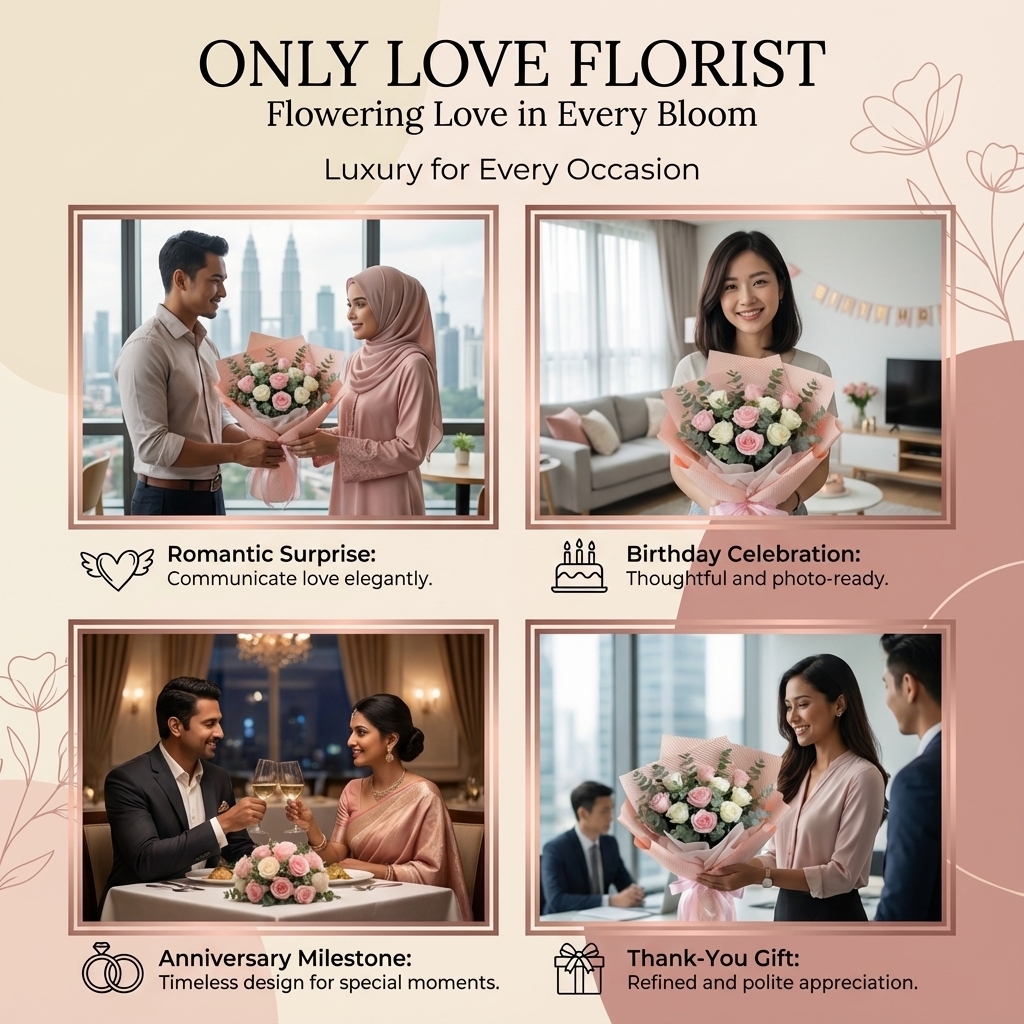 ONLY LOVE Florist bouquet