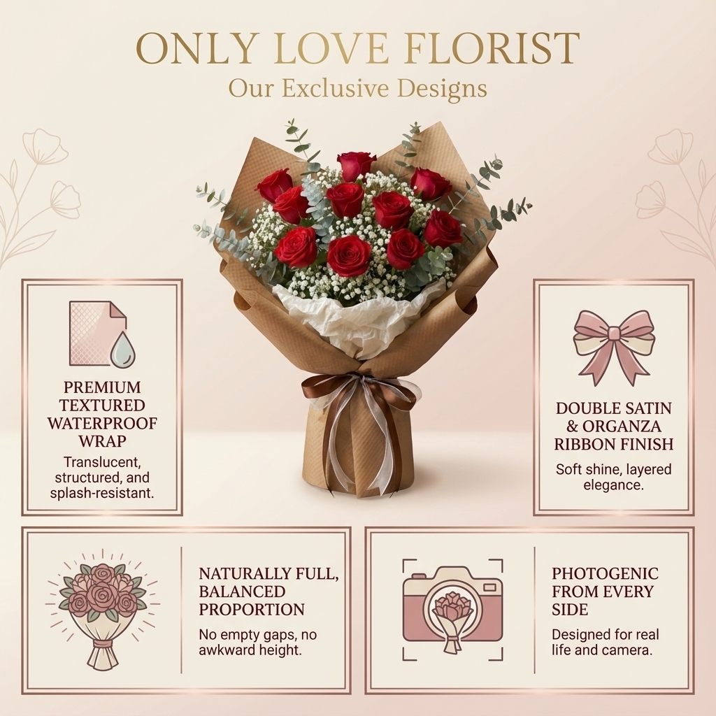 ONLY LOVE Florist bouquet