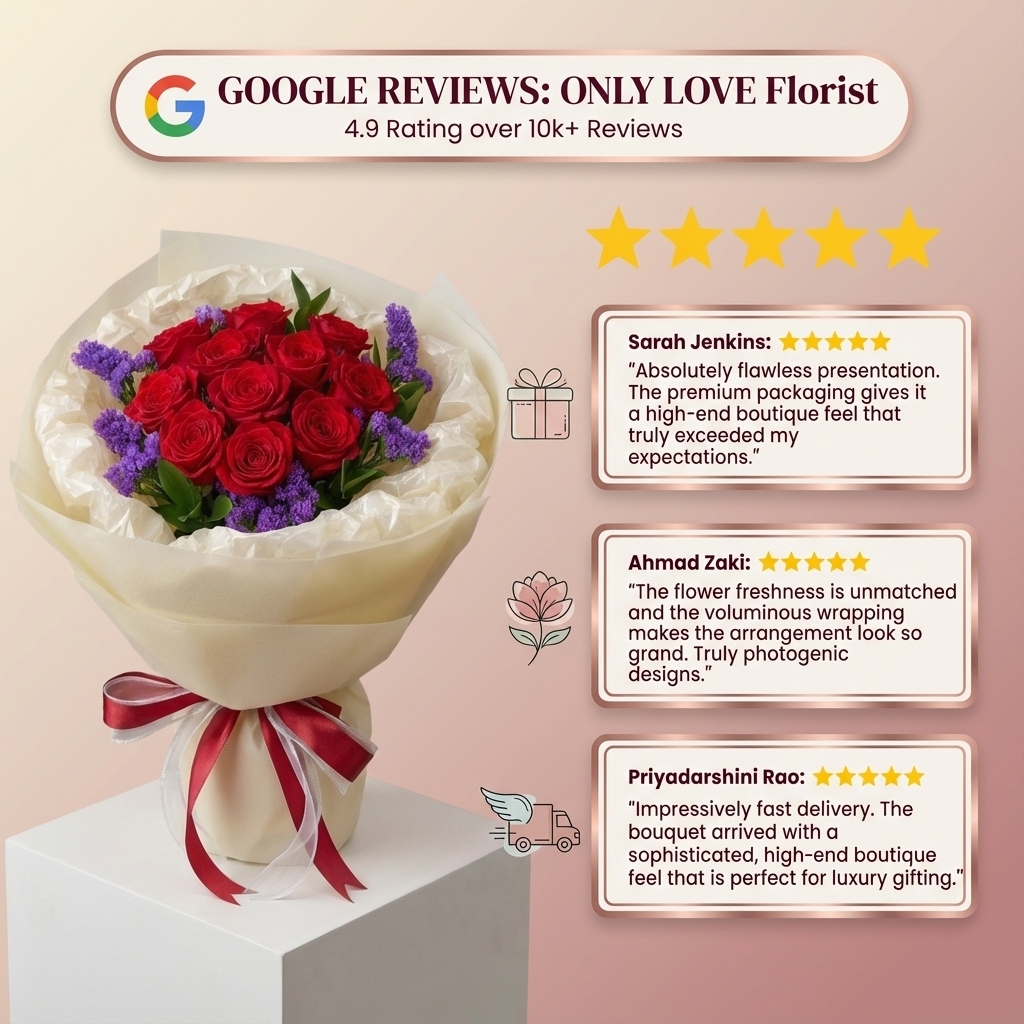 ONLY LOVE Florist bouquet