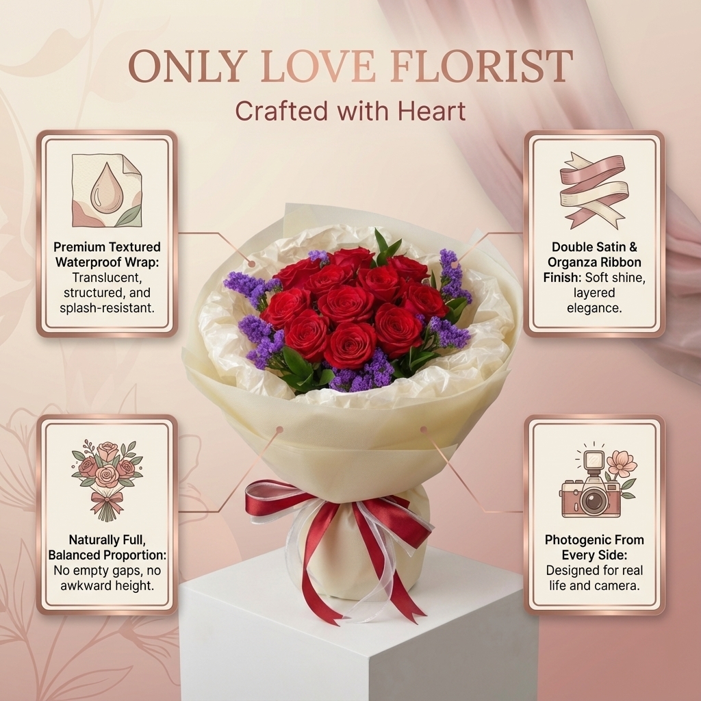 ONLY LOVE Florist bouquet