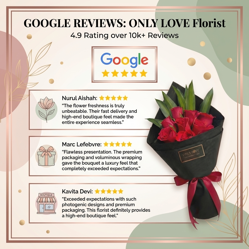 ONLY LOVE Florist bouquet