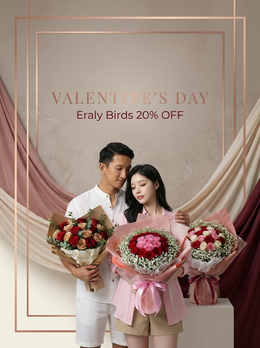 only love valentine's day flower delivery