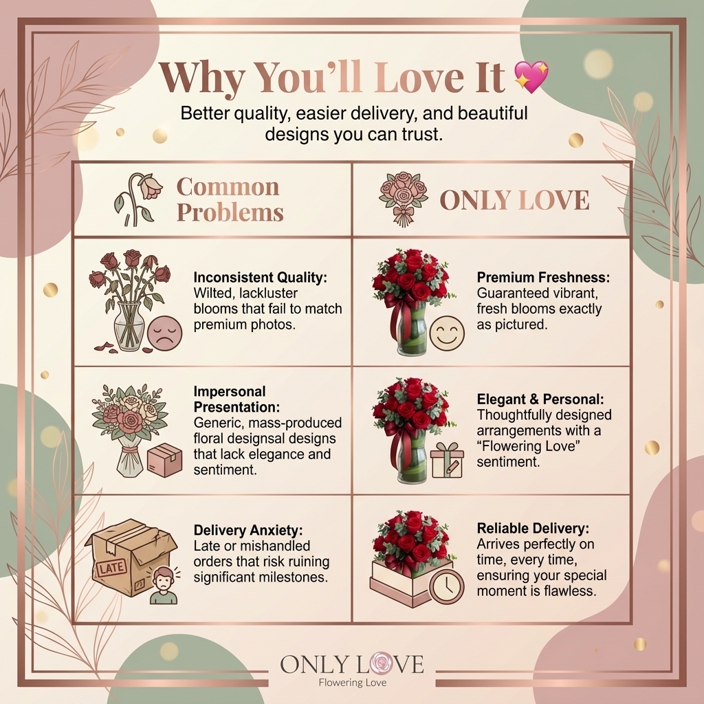 ONLY LOVE Florist bouquet