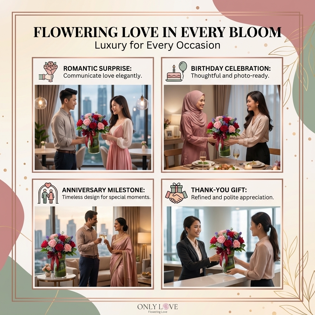 ONLY LOVE Florist bouquet