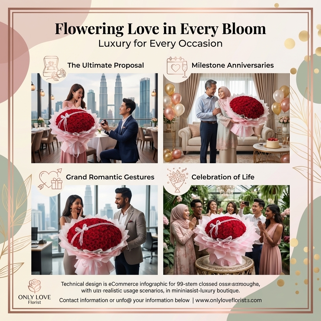 ONLY LOVE Florist bouquet