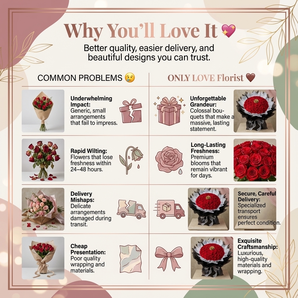 ONLY LOVE Florist bouquet