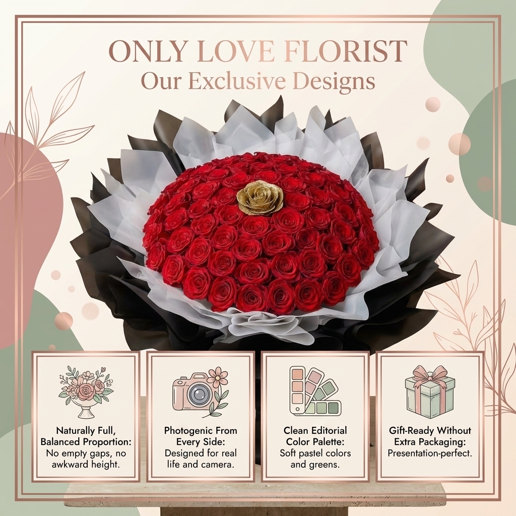 ONLY LOVE Florist bouquet