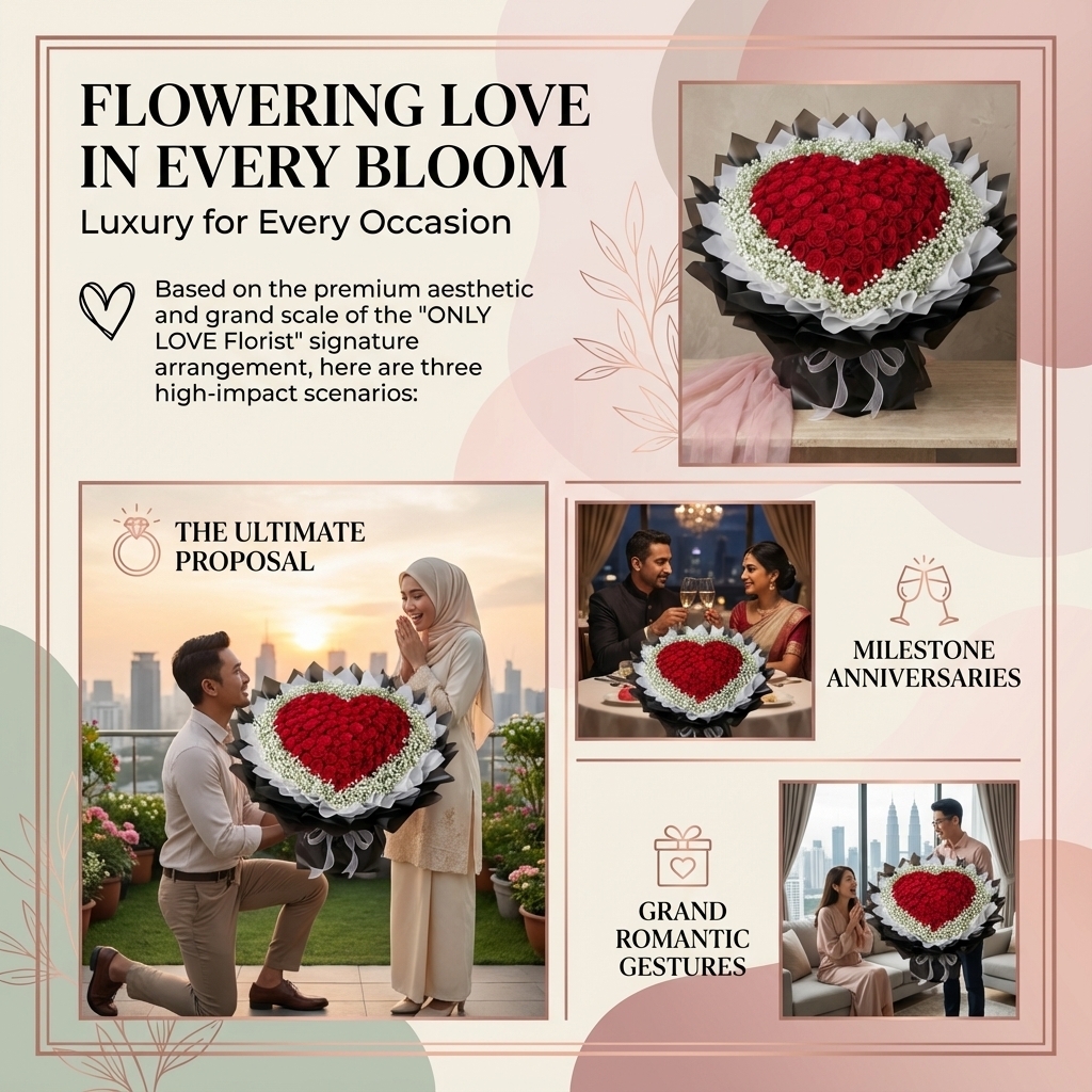 ONLY LOVE Florist bouquet