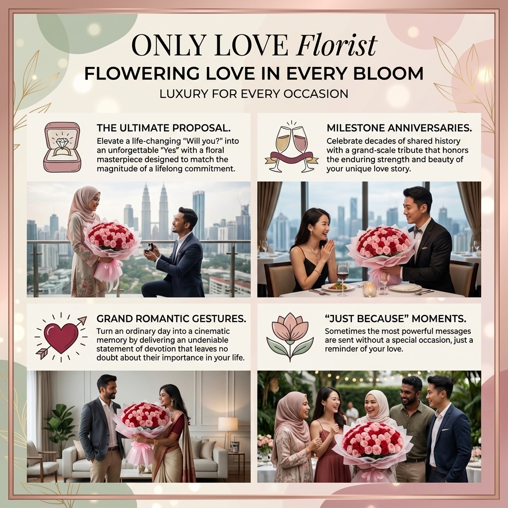 ONLY LOVE Florist bouquet