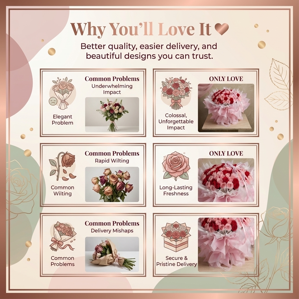 ONLY LOVE Florist bouquet
