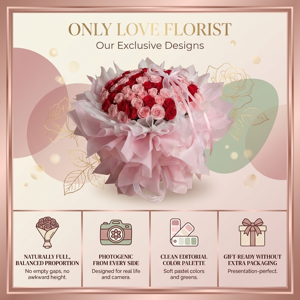 ONLY LOVE Florist bouquet