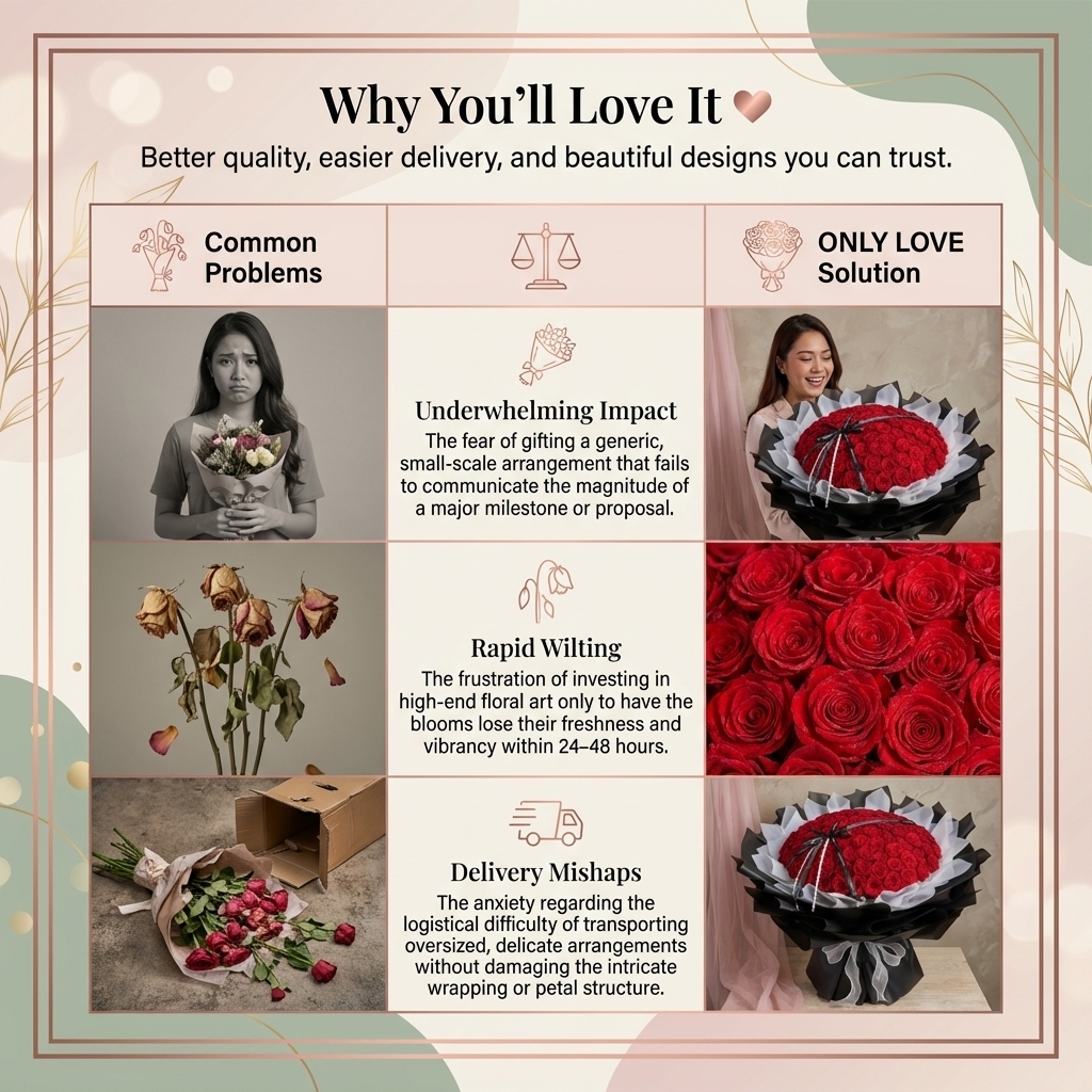 ONLY LOVE Florist bouquet