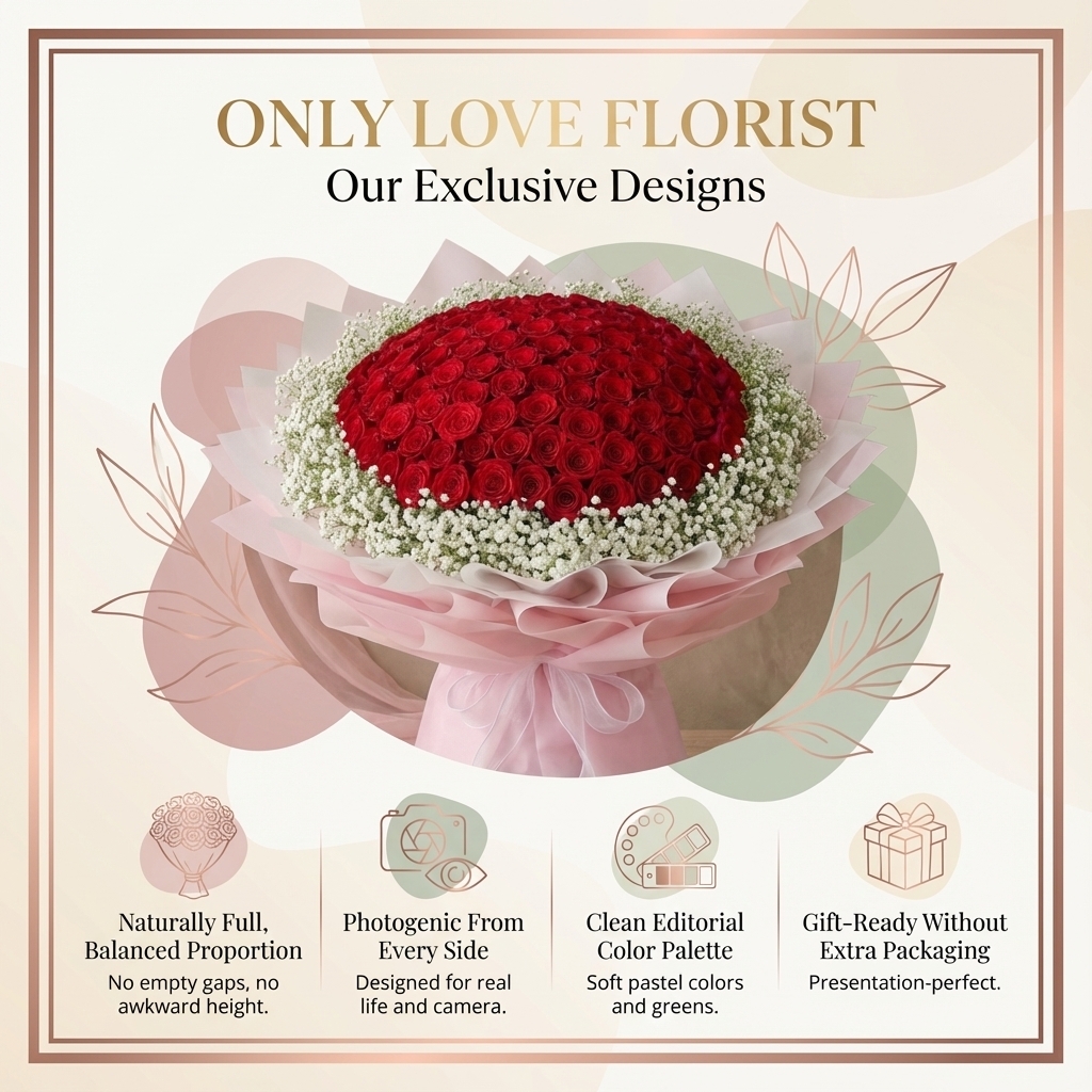 ONLY LOVE Florist bouquet